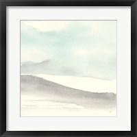 Framed Teal Sky I