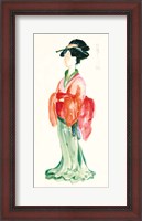 Framed Geisha I Bright Crop