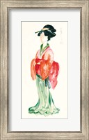 Framed Geisha I Bright Crop