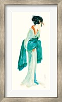 Framed Geisha II Bright Crop