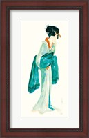 Framed Geisha II Bright Crop