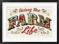 Framed Farm Life IV