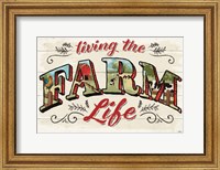 Framed Farm Life IV