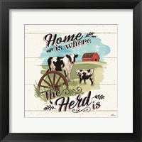 Farm Life II Framed Print