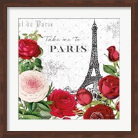Framed Rouge Paris III