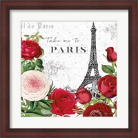 Framed Rouge Paris III