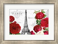 Framed Rouge Paris I