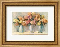Framed Fall Hydrangea Bouquets