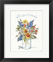 Framed Texas Bluebonnet II