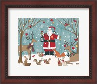 Framed Woodland Christmas VI