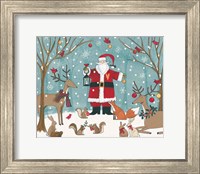 Framed Woodland Christmas VI