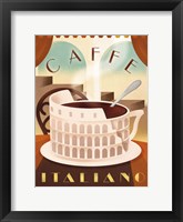 Framed Coffee Italy