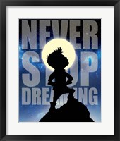Framed Never Stop Dreaming