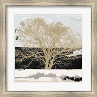 Framed Golden Tree (detail)