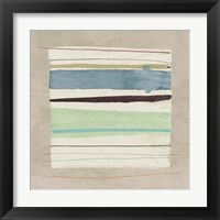 Framed 'Washed Away II' border=