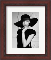 Framed Lady with a Hat