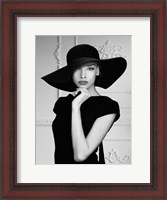 Framed Lady with a Hat