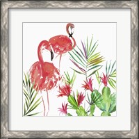 Framed Flamingo Pairing