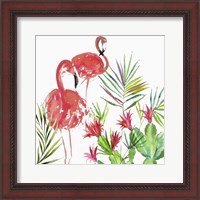 Framed Flamingo Pairing