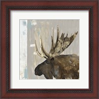 Framed Moose Tails I