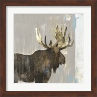 Framed 'Moose Tails II' border=