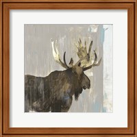 Framed 'Moose Tails II' border=