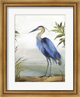 Framed Blue Heron