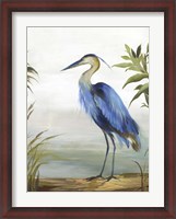 Framed Blue Heron