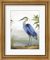 Framed Blue Heron