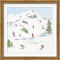 Framed Blue Mountain I