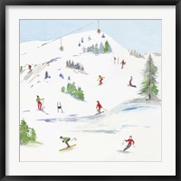 Framed Blue Mountain I