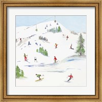 Framed Blue Mountain I