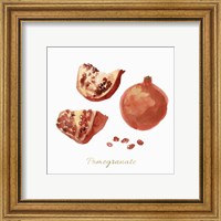 Framed 'Pomegranate' border=