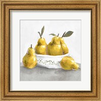 Framed 'Pears' border=