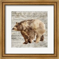 Framed Crossing Bear II