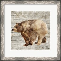 Framed Crossing Bear II