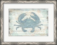 Framed Ocean Crab