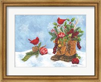 Framed Holiday Boots