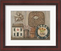 Framed Home Country Shelf