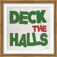 Framed JAXN136 - Deck the Halls