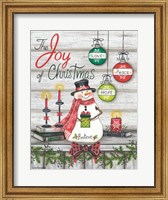 Framed Joy of Christmas