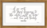 Framed Love Your Family