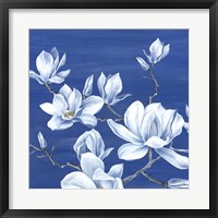 Framed Blooming Magnolias I