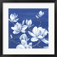 Framed Blooming Magnolias I