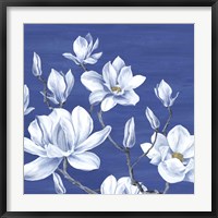 Framed Blooming Magnolias II