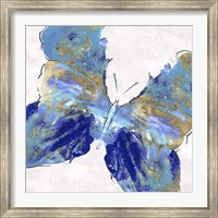 Framed Blue Butterfly