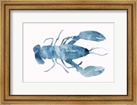 Framed Blue Lobster