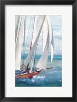 Single Sail I Framed Print
