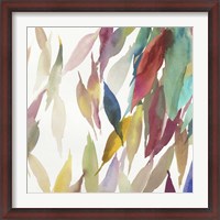 Framed Fallen Colorful Leaves II