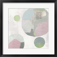 Wool Circles II Framed Print